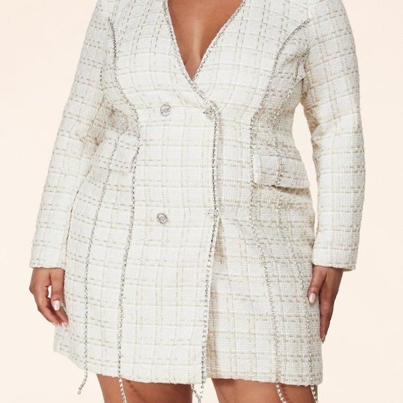 BRAND NEW L’atise by Amy Plus Size Blazer Dresses LAST ONE! - Picture 8 of 8